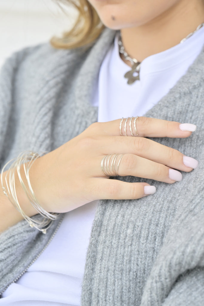 TWISY - Bague argent